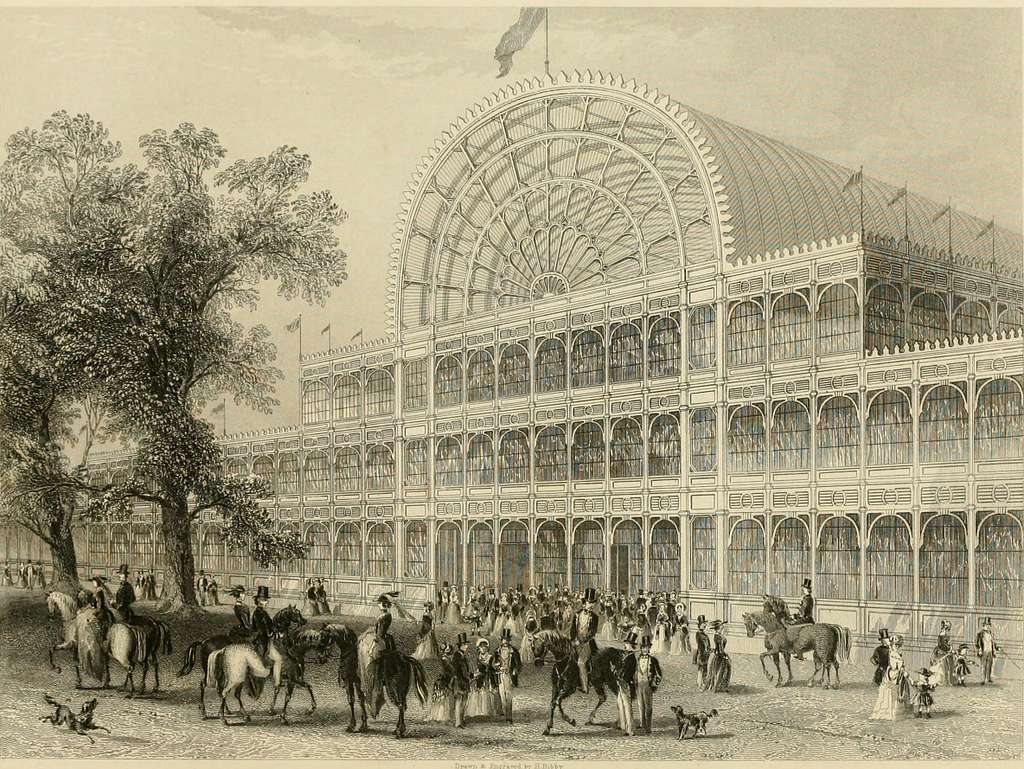 The Crystal Palace at the Great Exhibition 1851